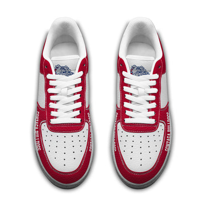 Gonzaga Bulldogs | Premium NCAA Only Show Up AF1 Shoes