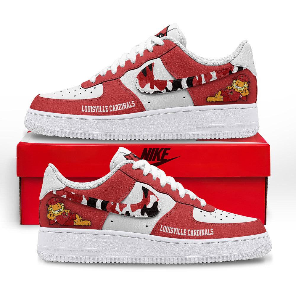 Louisville Cardinals | Premium NCAA Only Show Up AF1 Shoes