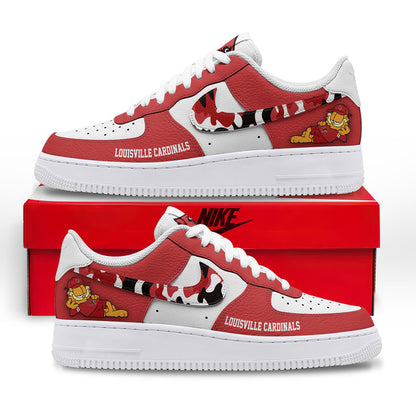 Louisville Cardinals | Premium NCAA Only Show Up AF1 Shoes