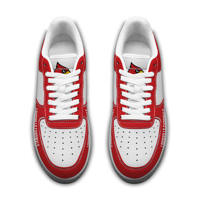 Louisville Cardinals | Premium NCAA Only Show Up AF1 Shoes