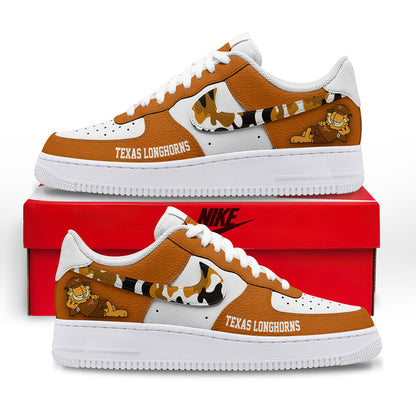 Texas Longhorns | Premium NCAA Only Show Up AF1 Shoes