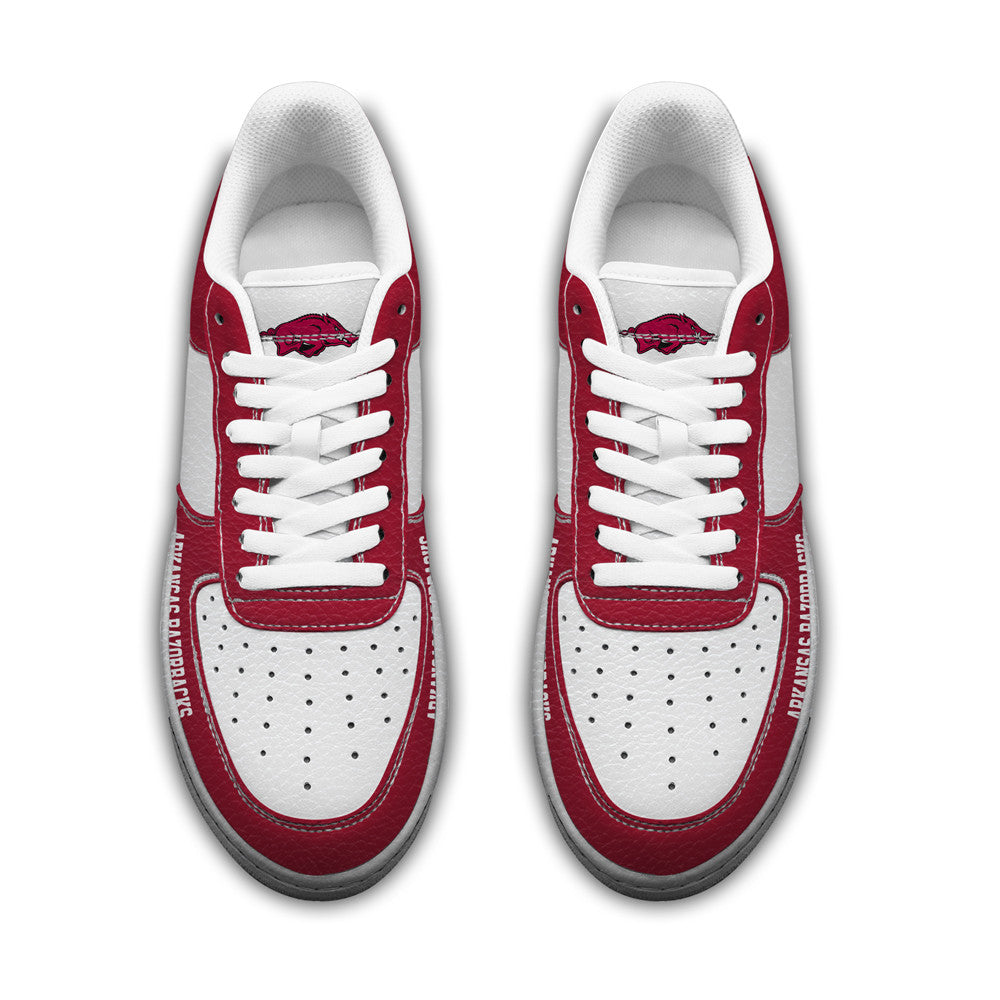 Arkansas Razorbacks | Premium NCAA Only Show Up AF1 Shoes