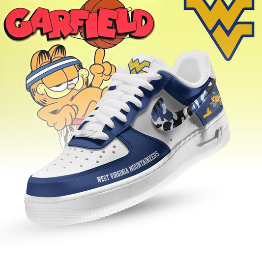 West Virginia Mountaineers | Premium NCAA Only Show Up AF1 Shoes