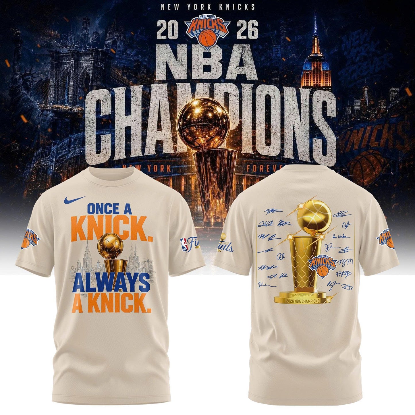 New York Knicks Basketball NBA Rings Champions Tshirt | RV51