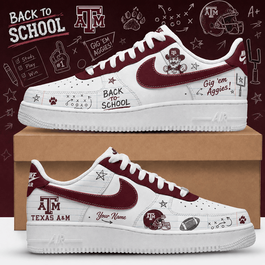 Texas A&M Aggies | Premium NCAA Back To School Af1