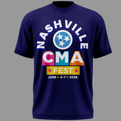 Limited Edition CMA FEST Tshirt 2026 | PP38