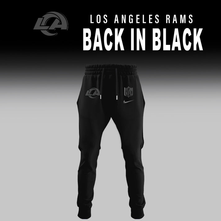 Los Angeles Rams Back In Black Limited Edition Shirt