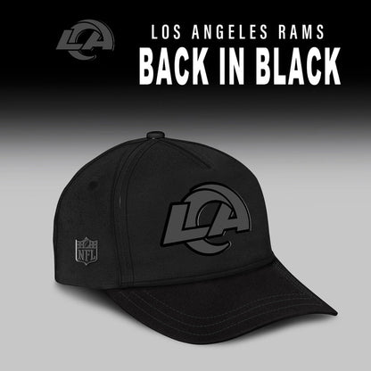 Los Angeles Rams 2025 Back In Black Limited Edition Zip Hoodie