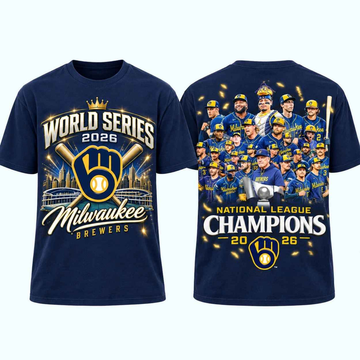 2026 Brewers National League Champions World Series Shirt