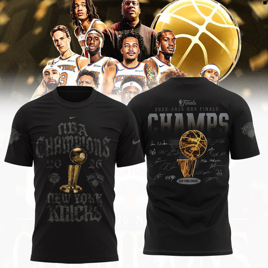 New York Knicks NBA Finals Champs Locker Room T-Shirt | QV93