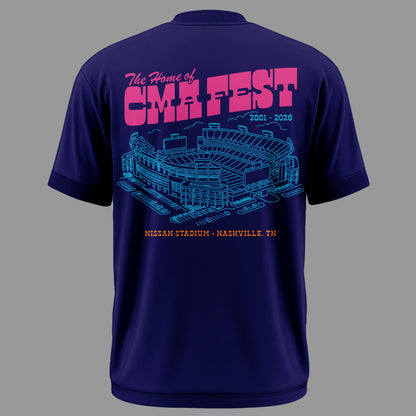 Limited Edition CMA FEST Nissan Stadium Tshirt 2026 | HO86