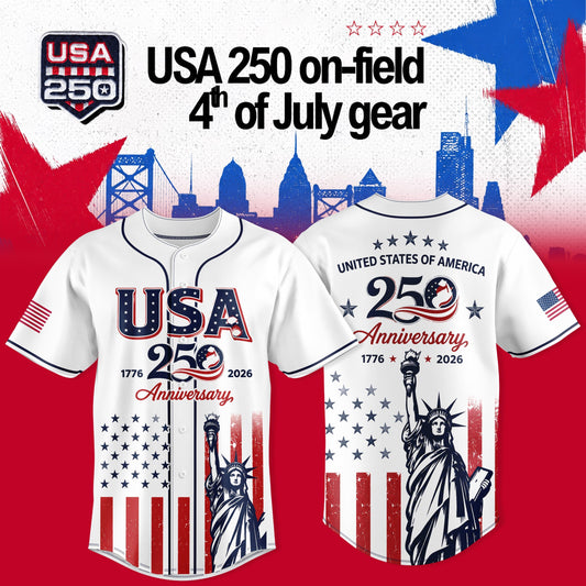 Independence Day 2026 - The USA 250 Anniversary Jersey Has Arrived