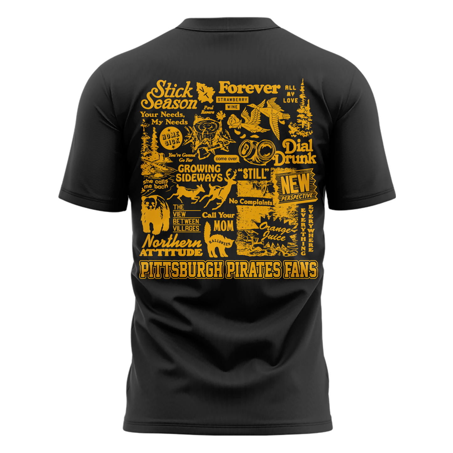 Limited Edition Pittsburgh Pirates x Noah Kahan Dark Gray Tshirt 2026 | FR23