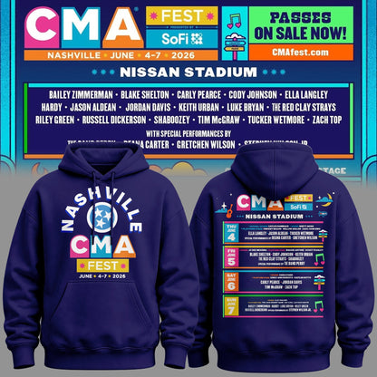 Limited Edition CMA FEST Hoodie 2026 | IK66