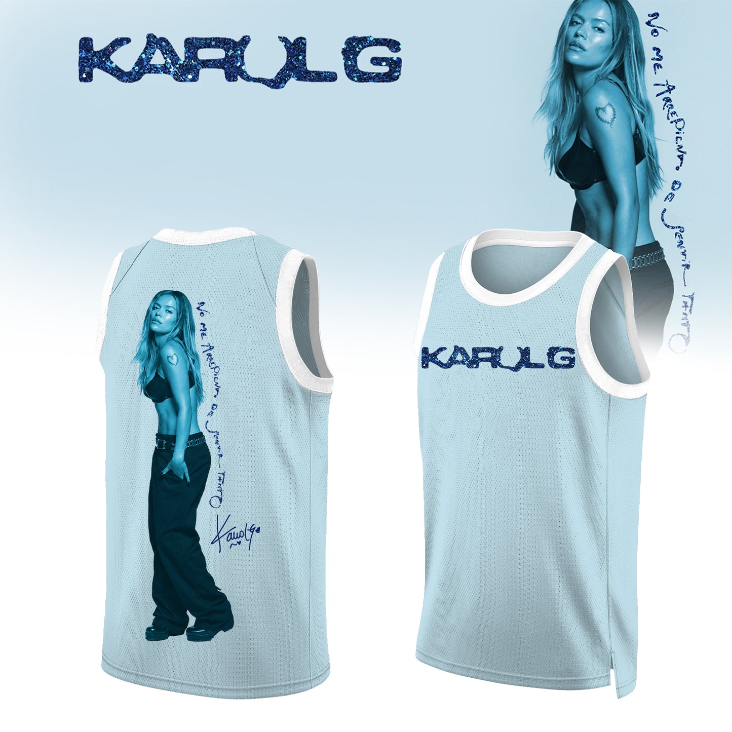 KaRol G Album "NO ME ARREPIENTO DE SENTIR TANTO" - Jersey | VW55