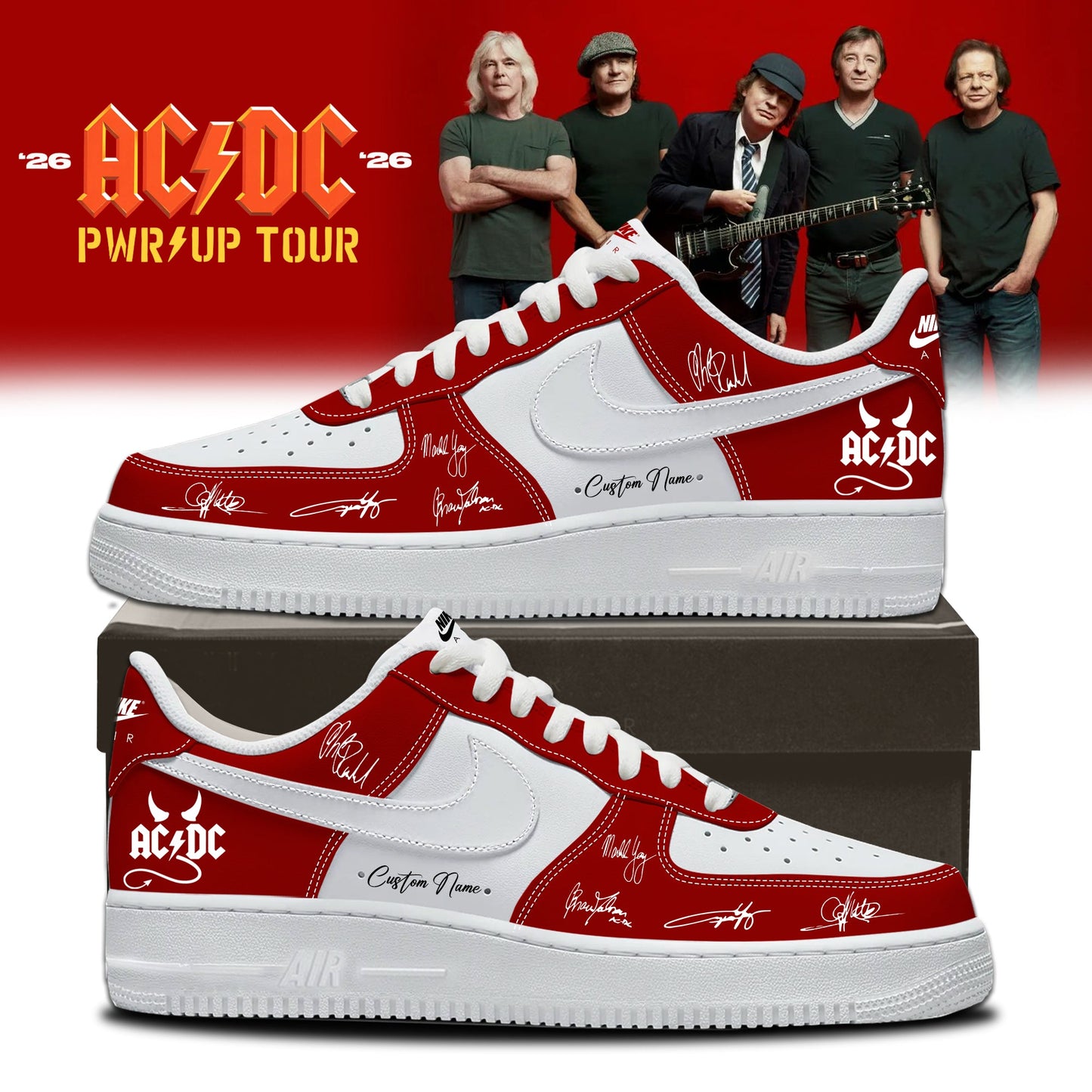 AC/DC Power Up Tour 2026 Shoes 5