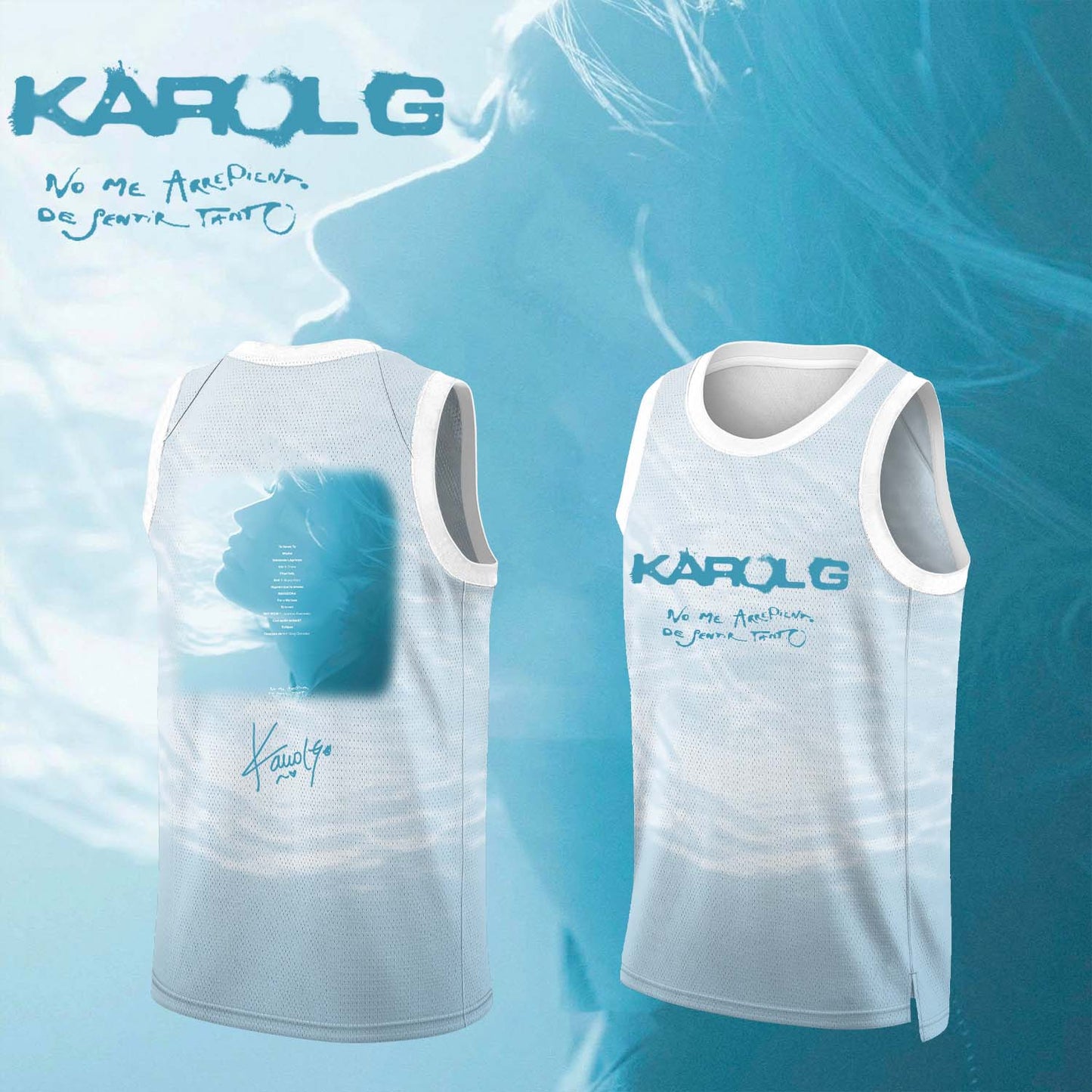 KaRol G Album "NO ME ARREPIENTO DE SENTIR TANTO" - Jersey | WQ34