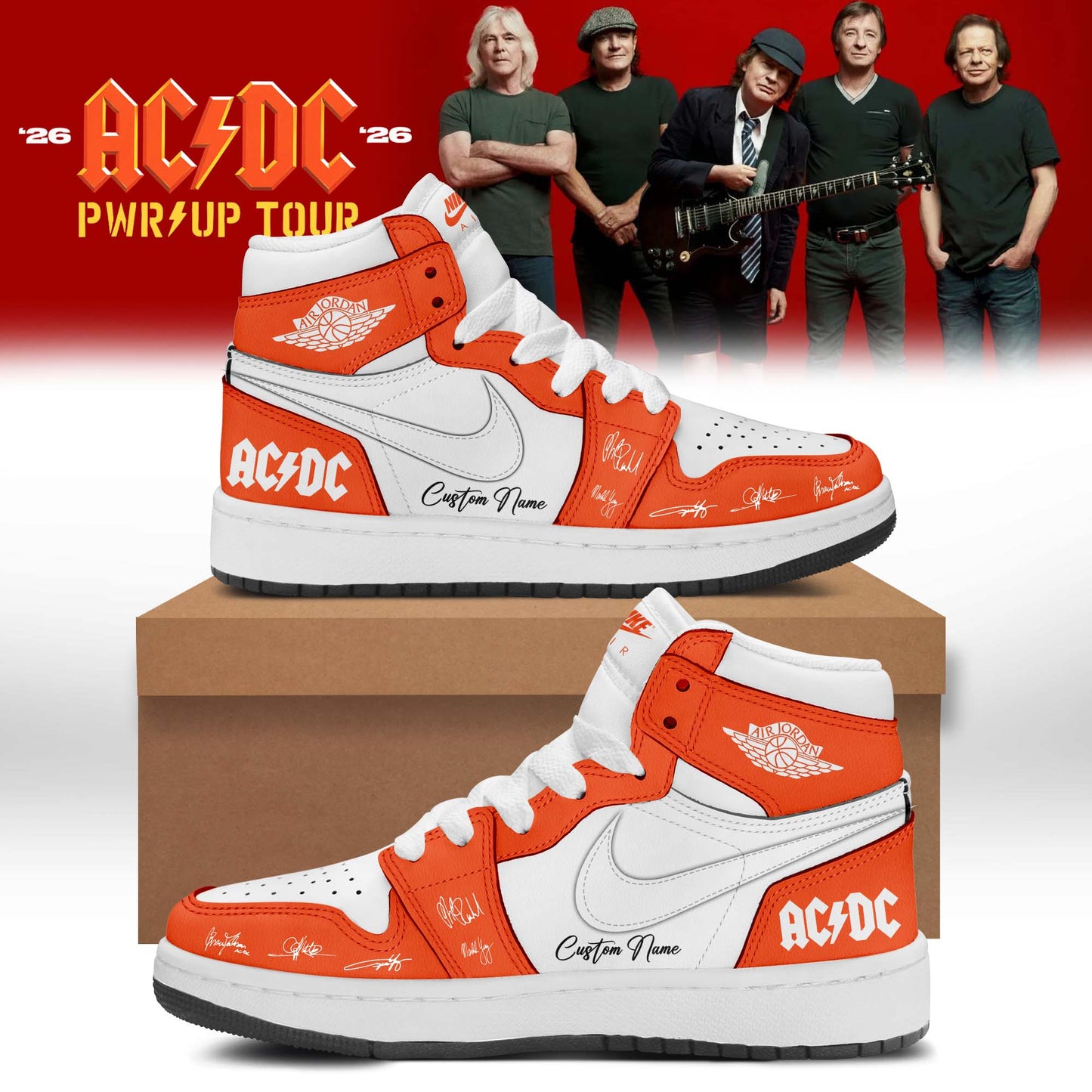 AC/DC " Power Up Tour " 2026 – Shoes 3 | VS56