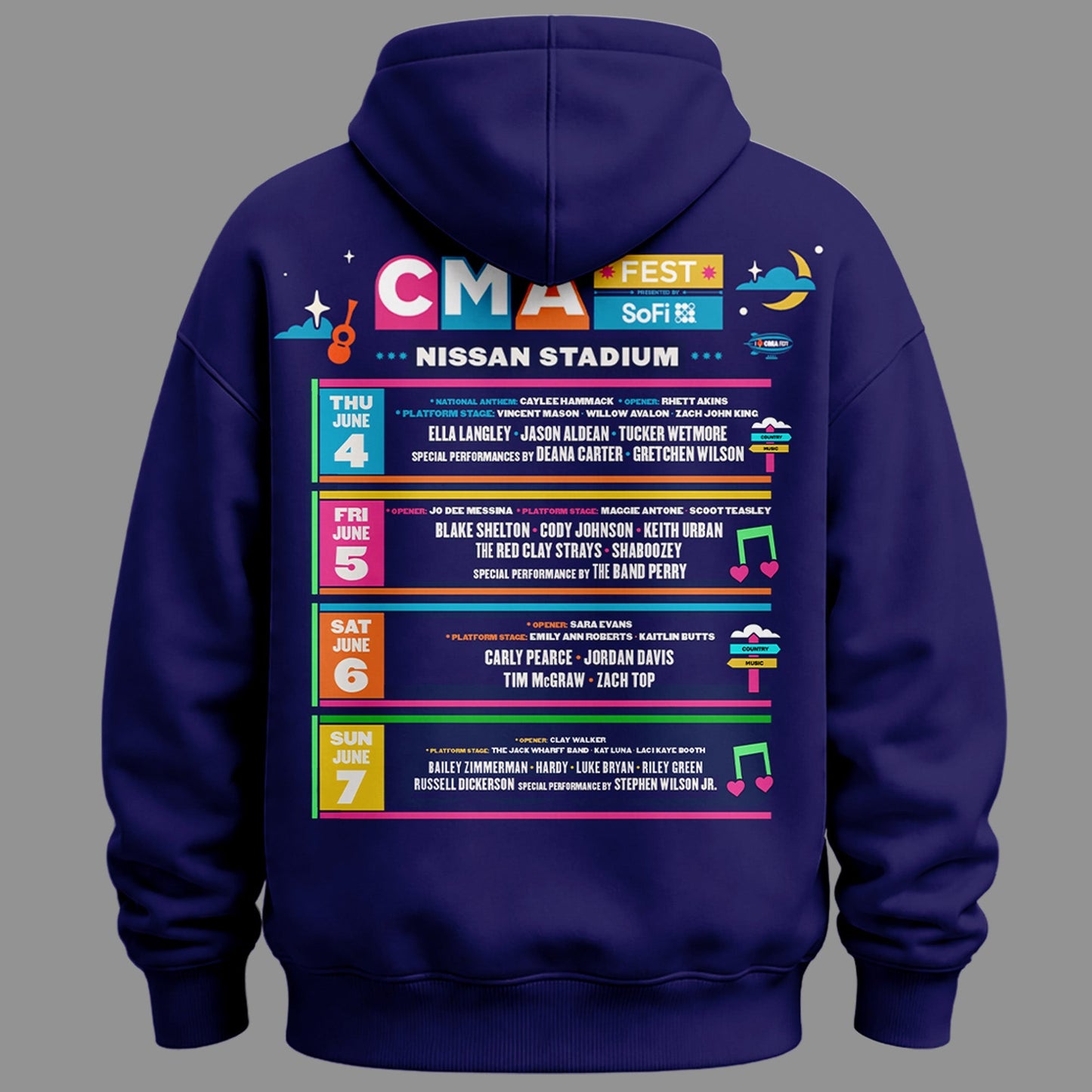 Limited Edition CMA FEST Hoodie 2026 | IK66