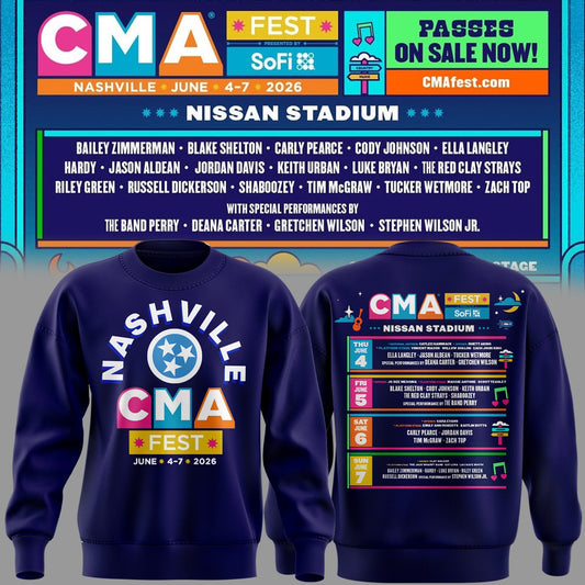 Limited Edition CMA FEST Sweatshirt 2026 | HV35