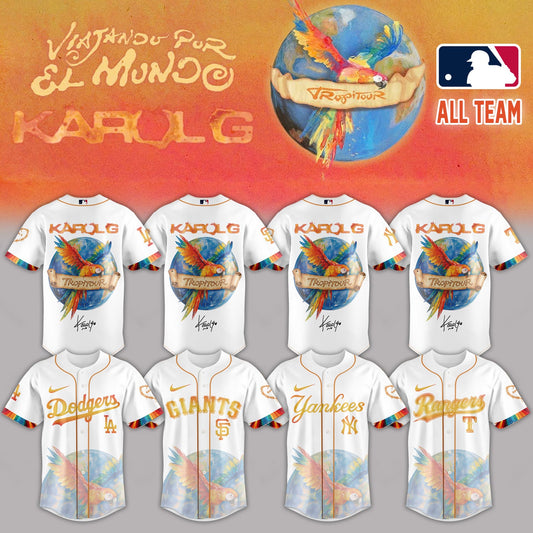 Karol G "Viajando Por El Mundo Tropi tour" Signature Limited Edition Jersey 1 | RA51