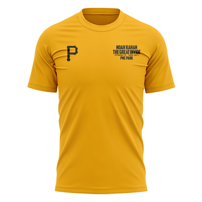 Limited Edition Pittsburgh Pirates x Noah Kahan Yellow Tshirt 2026 | BK53