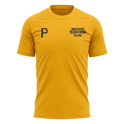 Limited Edition Pittsburgh Pirates x Noah Kahan Yellow Tshirt 2026 | HS85