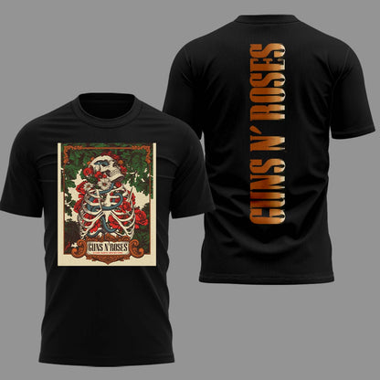 Limited Edition Guns N' Roses Tour 2026 TShirt | VE87