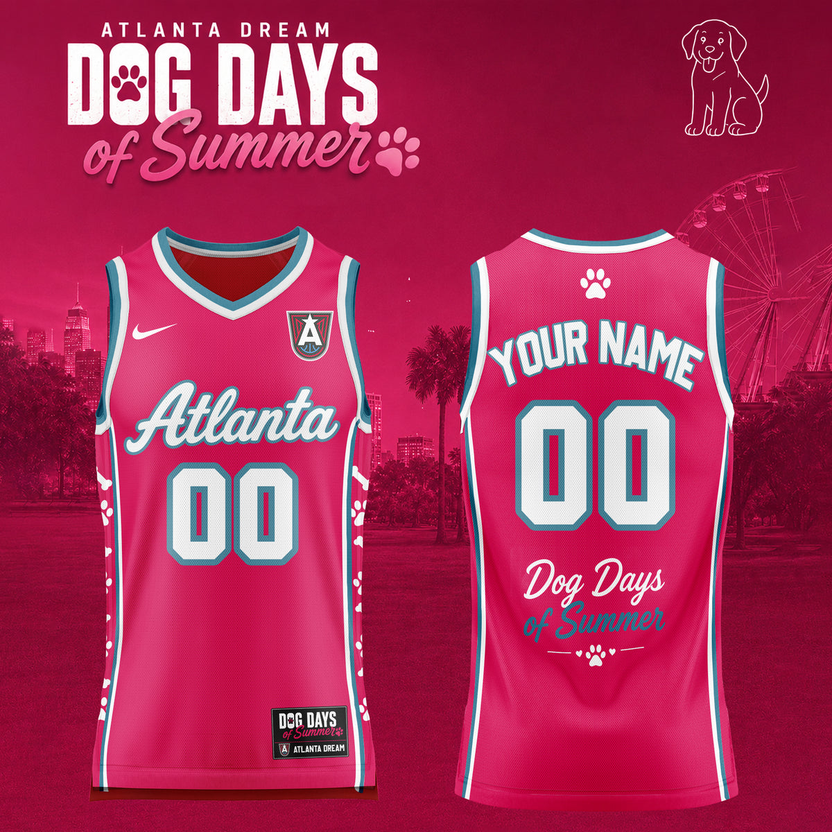 Dream 2026 WNBA x Dog Days of Summer Jersey Limited Edition