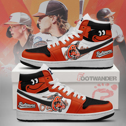 Baltimore Orioles MLB AJ1 High Top Shoes | GN38