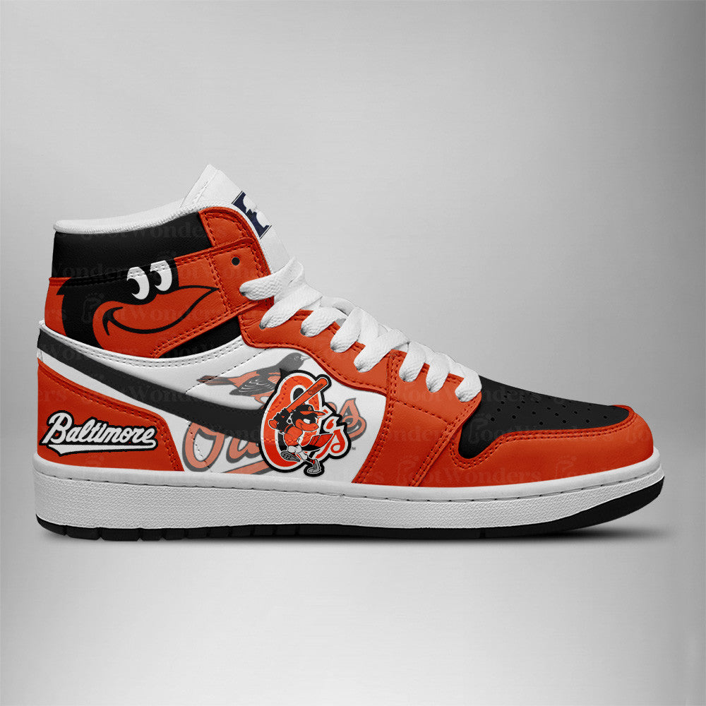 Baltimore Orioles MLB AJ1 High Top Shoes | GN38