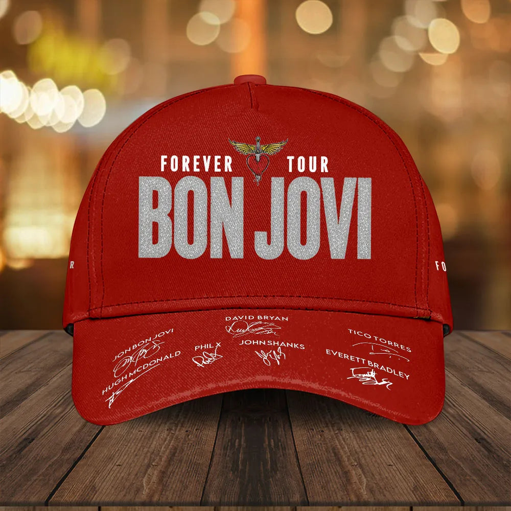 Bon Jovi Forever Tour 2026 Limited Edition T-Shirt Concert Gift