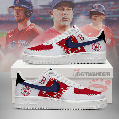 Boston Red Sox MLB AF1 Low Top Shoes | PB30