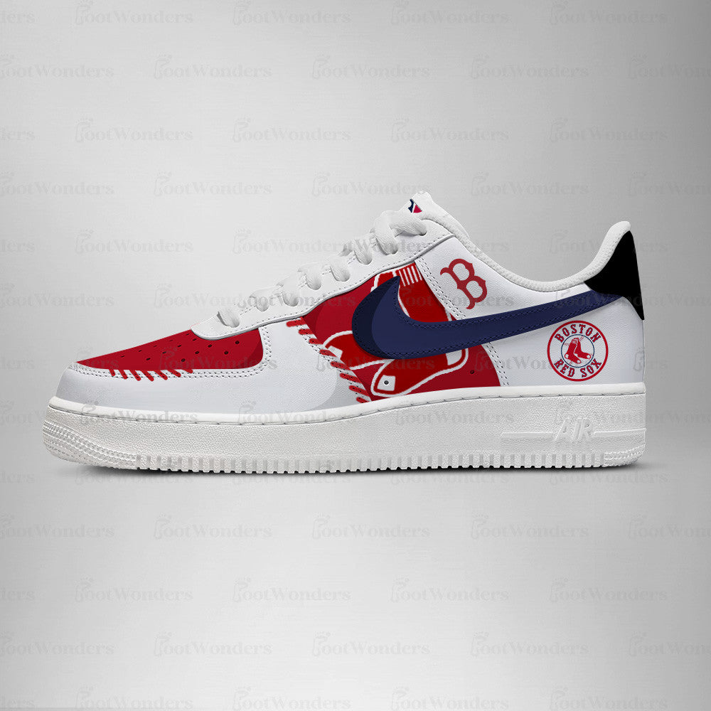 Boston Red Sox MLB AF1 Low Top Shoes | PB30