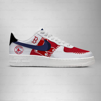 Boston Red Sox MLB AF1 Low Top Shoes | PB30