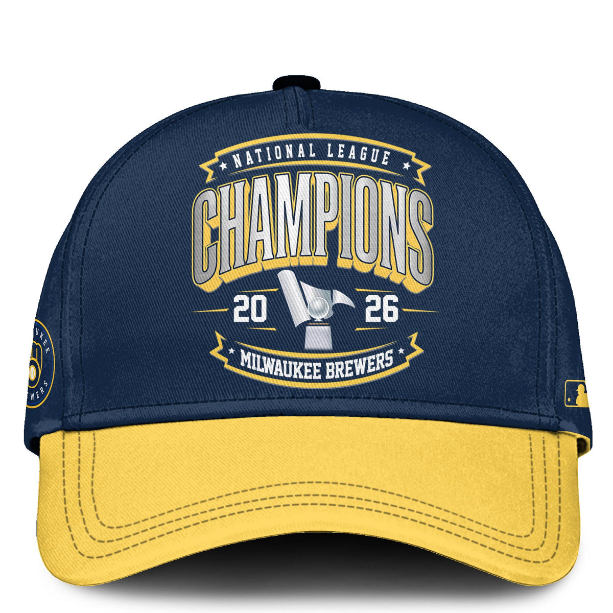 Milwaukee Brewers 2026 National League Champions ZipHoodie Limited Edition 01