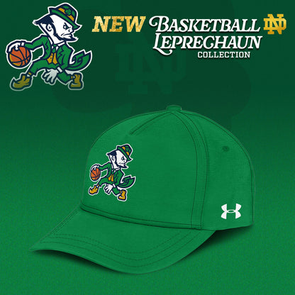 Notre Dame Fighting Irish Basketball Leprechaun Limited Editions Hoodie - Green