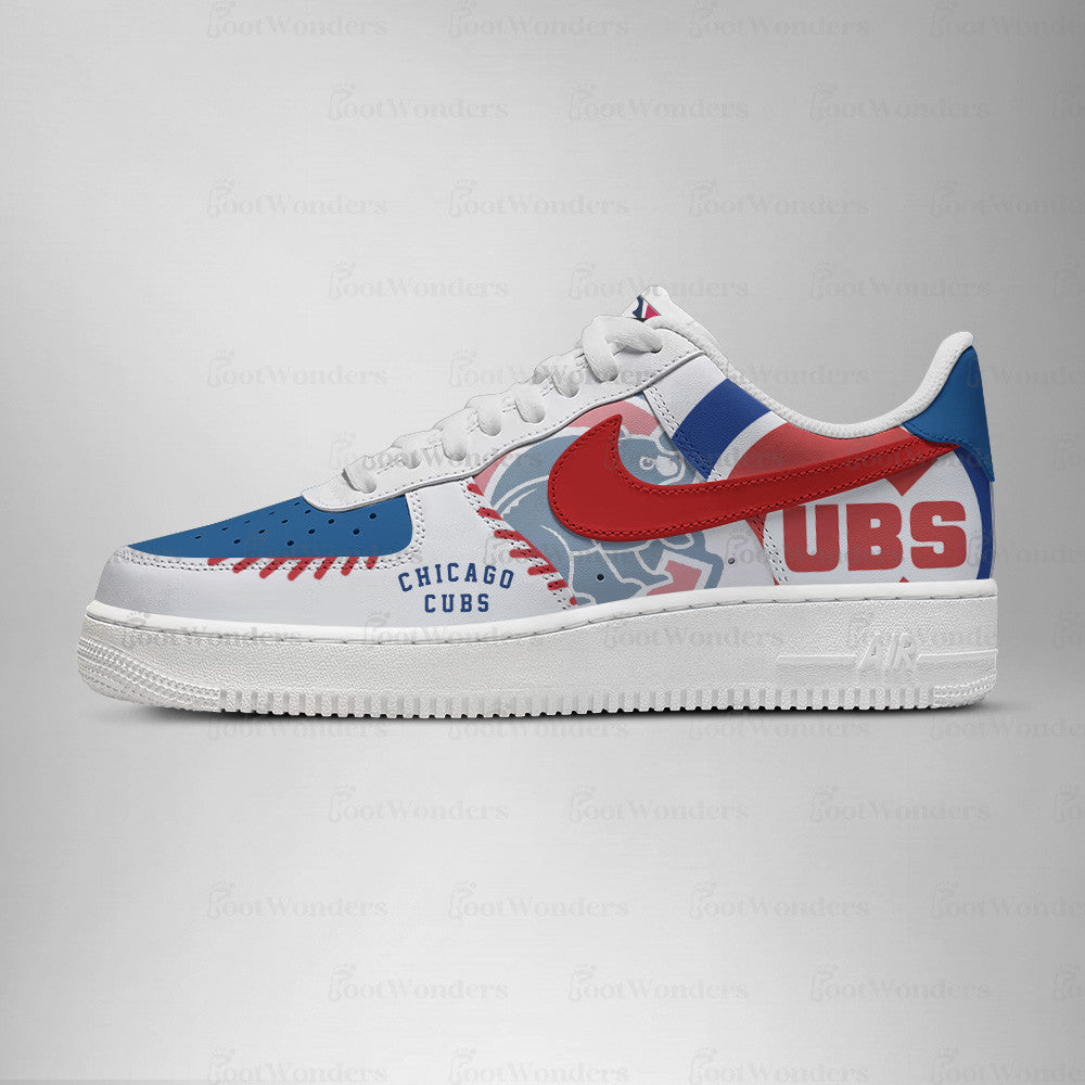 Chicago Cubs MLB AF1 Low Top Shoes | LB15