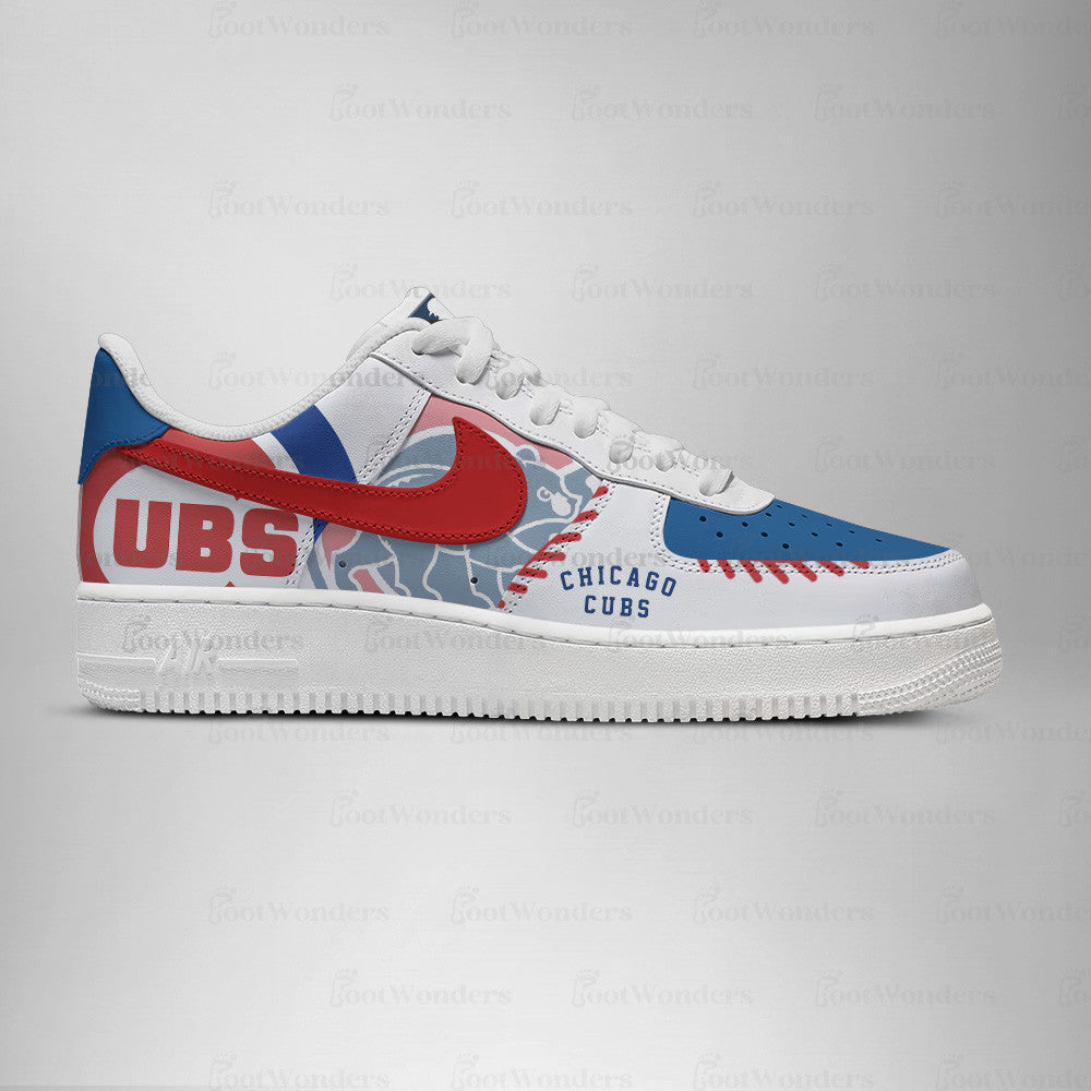 Chicago Cubs MLB AF1 Low Top Shoes | LB15