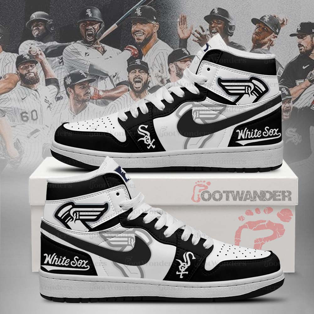 Chicago White Sox MLB AJ1 High Top Shoes | OH56