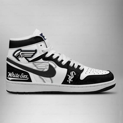 Chicago White Sox MLB AJ1 High Top Shoes | OH56