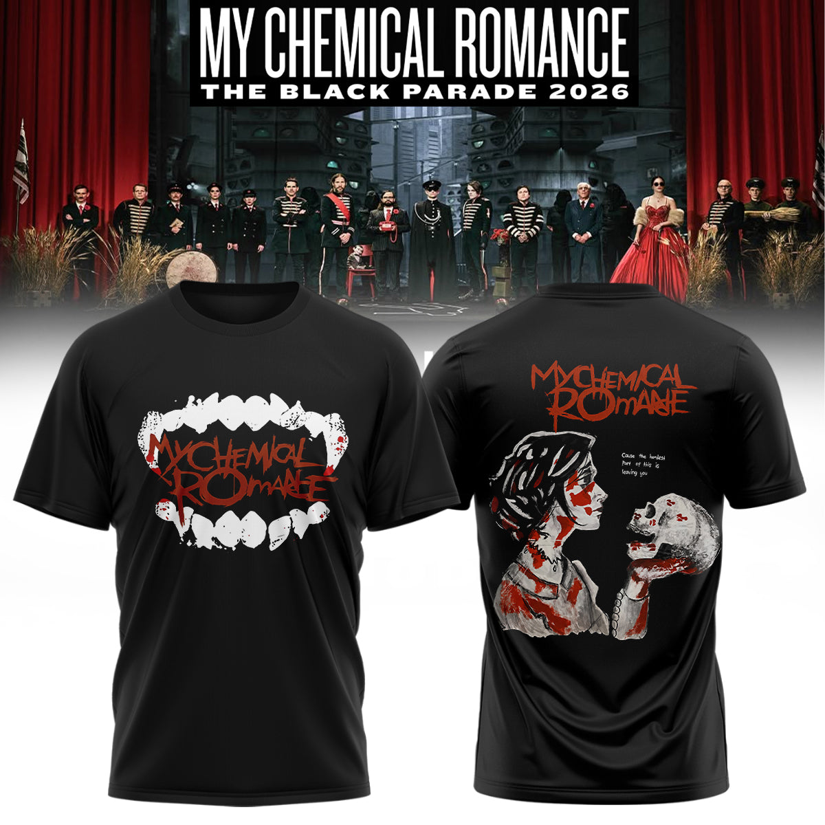 My Chemical Romance Limited Edition Signature shirt | YE87