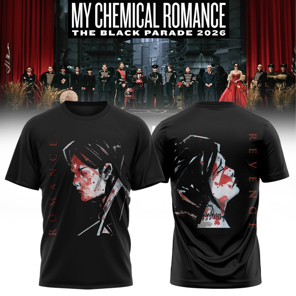 My Chemical Romance Limited Edition Signature shirt | TR36