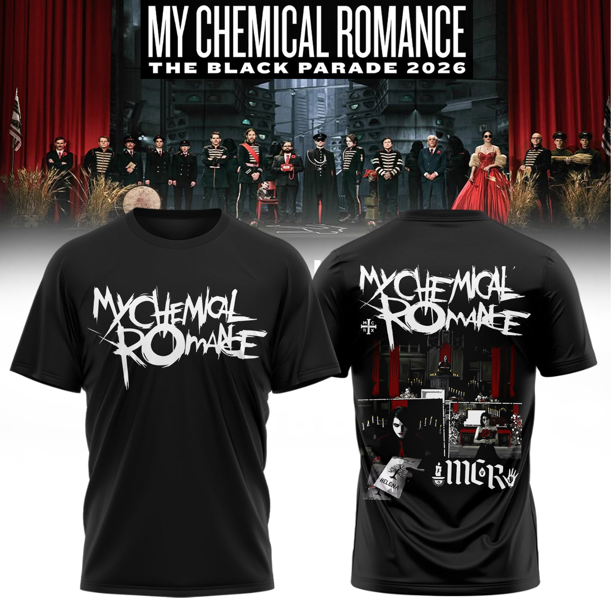 My Chemical Romance Limited Edition Signature shirt | QJ79