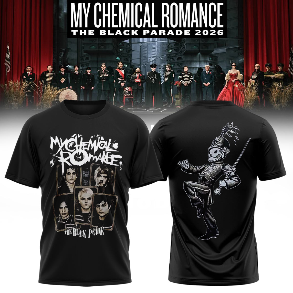 My Chemical Romance Limited Edition Signature shirt | LL71
