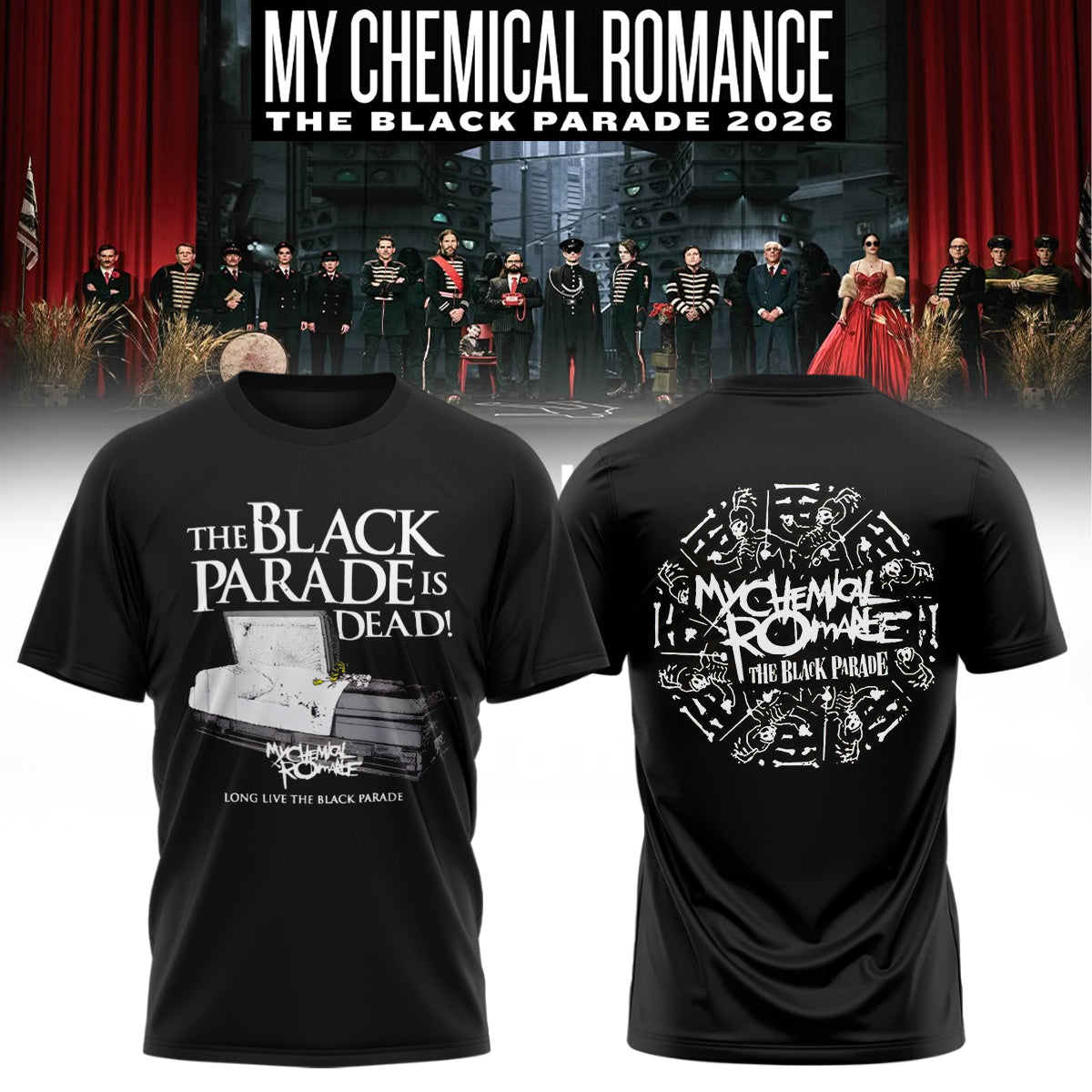 My Chemical Romance Limited Edition Signature shirt | EO54