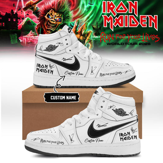 Iron Maiden - Run For Your Lives World Tour Shoes | VU87
