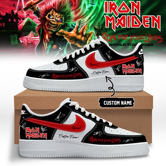 Iron Maiden - Run For Your Lives World Tour Shoes AF1 | NZ22