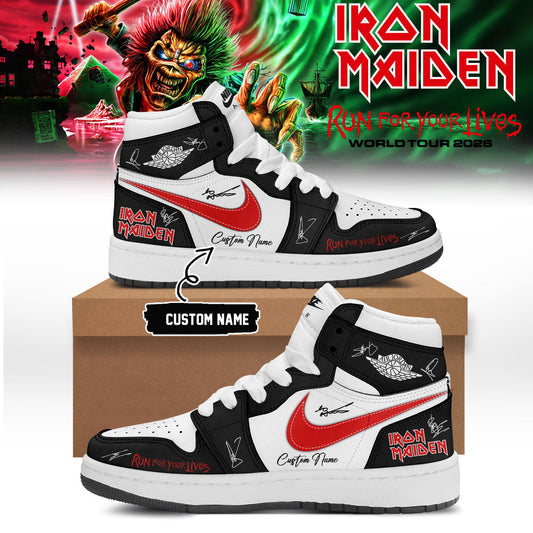 Iron Maiden - Run For Your Lives World Tour Shoes | LX65