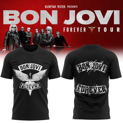 Bon Jovi Forever Tour 2026 Limited Edition T-Shirt Fan Apparel